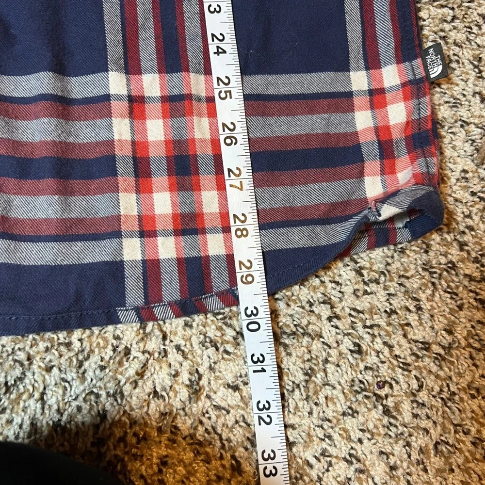 The North Face Flannel‎ Shirt Plaid Button Up Long Sleeve Outdoor Mens XL
